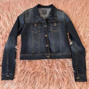 Premium Denim Dark Blue Jacket NWOT